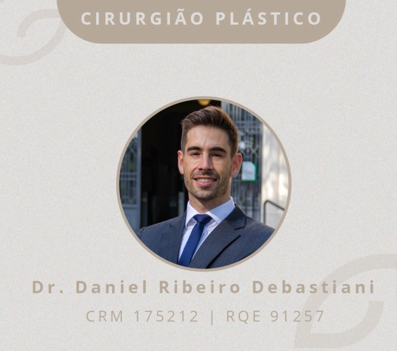 Dr. Daniel Ribeiro Debastiani